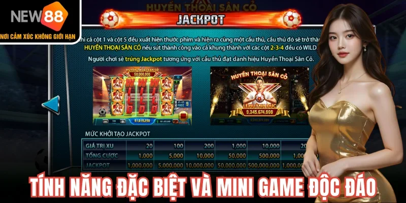 Tính năng đặc biệt và trò chơi phụ thú vị